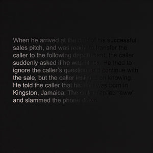 Work No. 31: The Sales Call