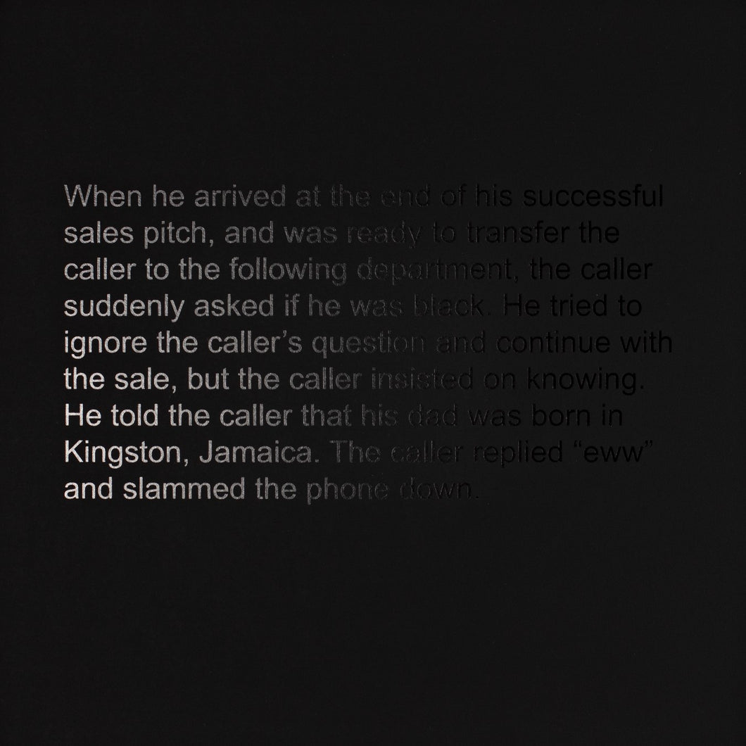 Work No. 31: The Sales Call
