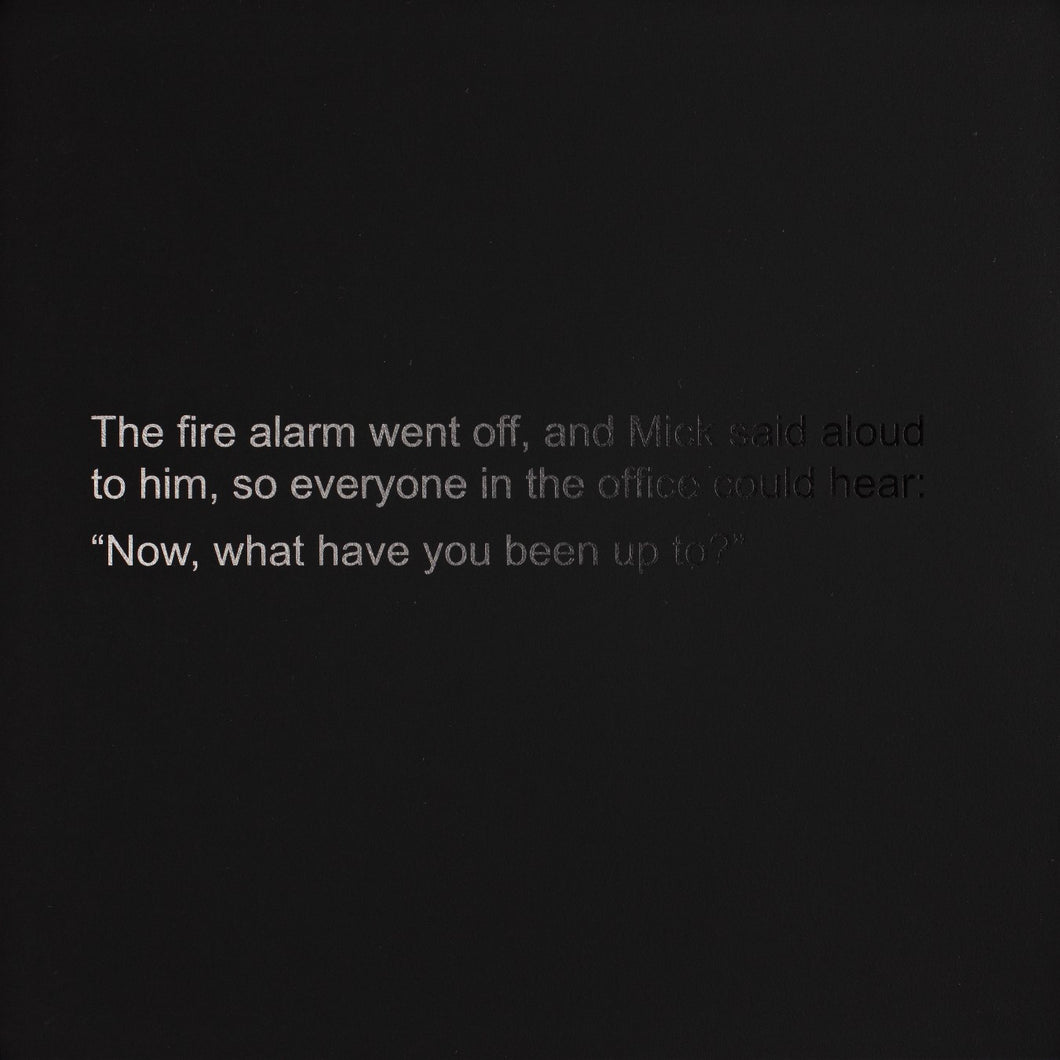 Elsa James Work No. 32: The Fire Alarm