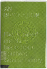 Load image into Gallery viewer, #52 Mike Nelson  ‘AN INVOCATION – Five hundred and thirty books from Southend Central Library’
